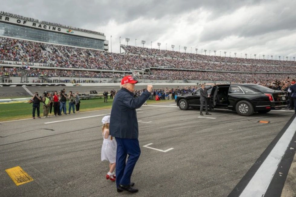 Image from Donald Trump's POTUS X feed