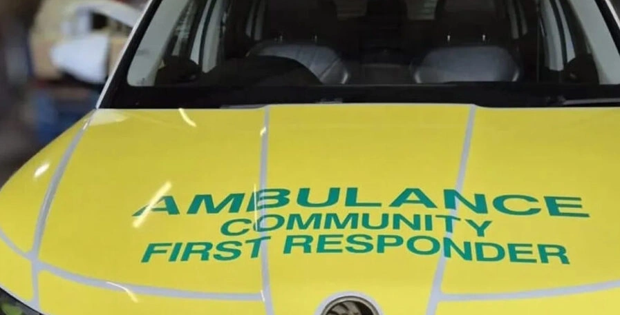 West Midlands Ambulance hand out image of a Community First Responder car